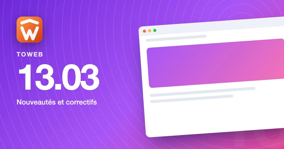 TOWeb version 13.03